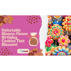Delectable Blooms: Flower Birthday Cookies That Blossom!